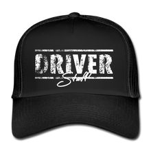 Lade das Bild in den Galerie-Viewer, DRIVER Trucker Cap - Schwarz/Schwarz
